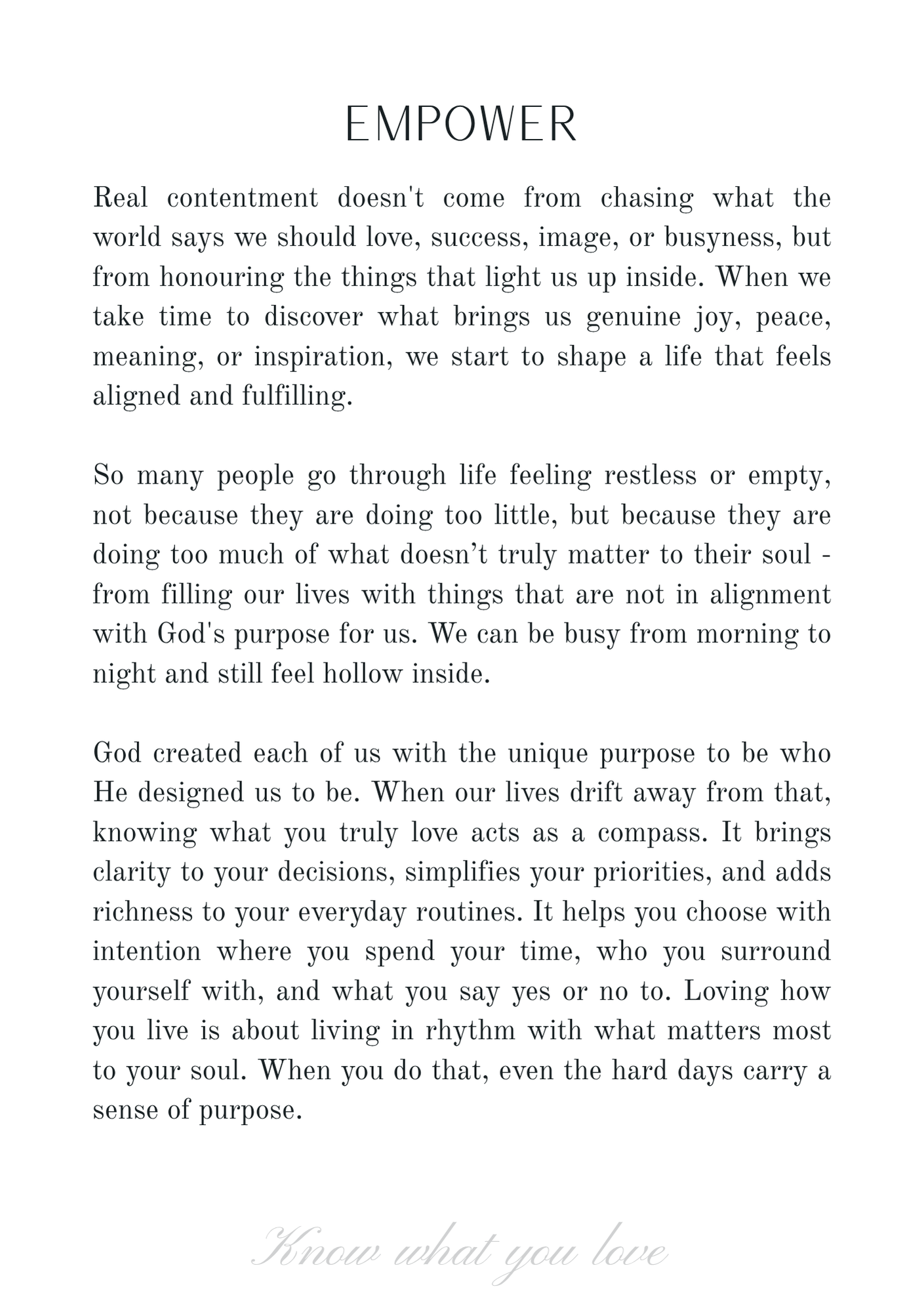 Empowered Living (Pre-Order)