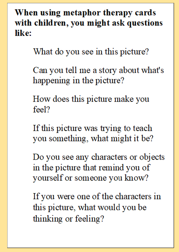 Metaphor Story Cards (For Kids)